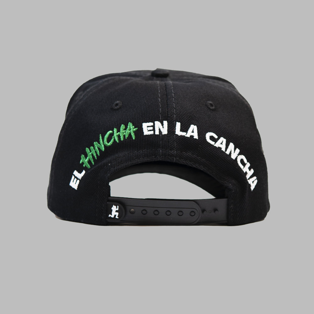 Gorra DM2 Hombre El Hincha en la Cancha - Negro
