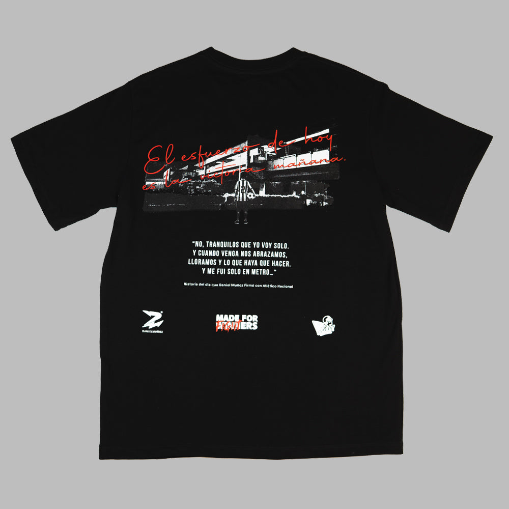 Camisetá DM2 Hombre El Esfuerzo de Hoy - Negro
