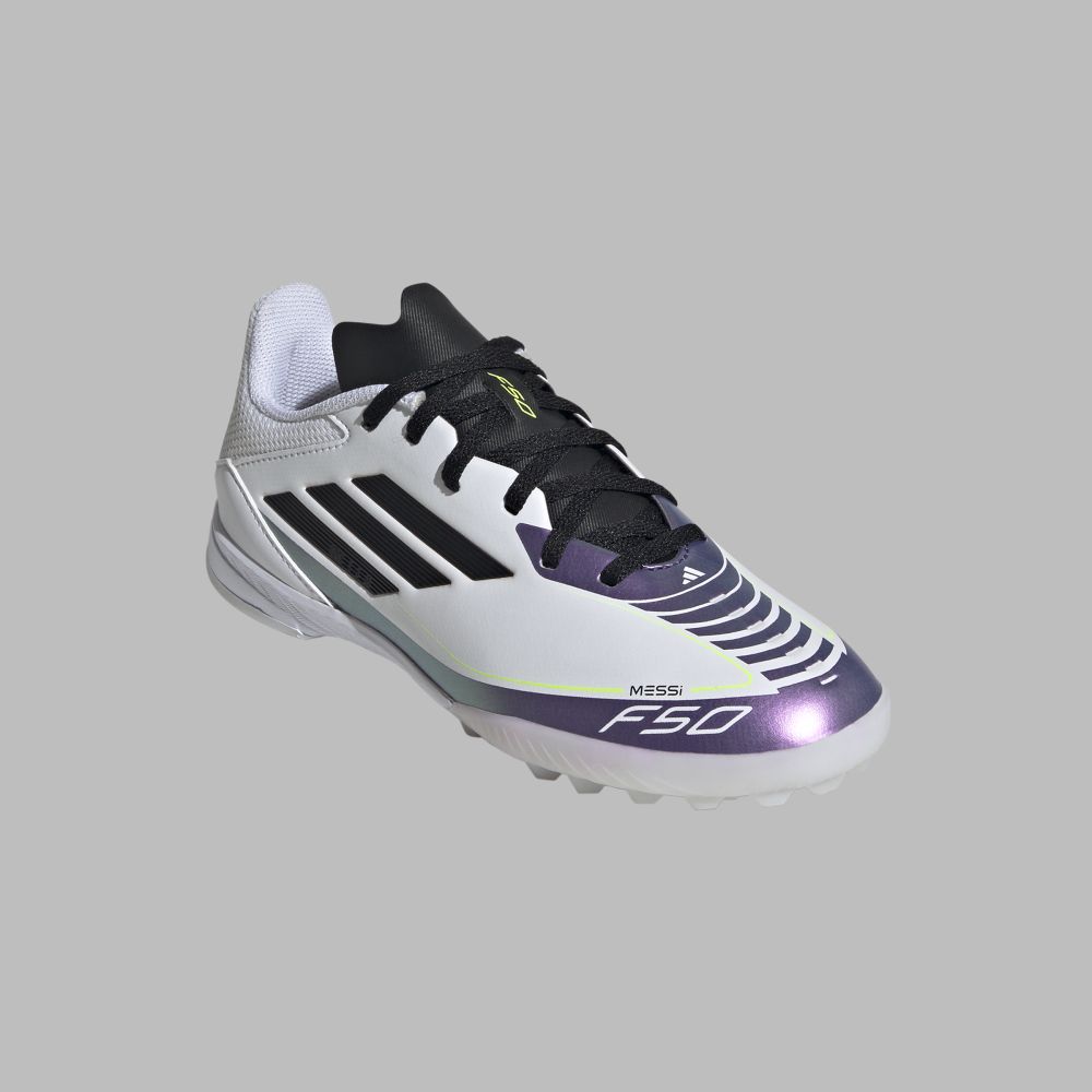 Torretin adidas Kids Messi F50 TF – Blanco