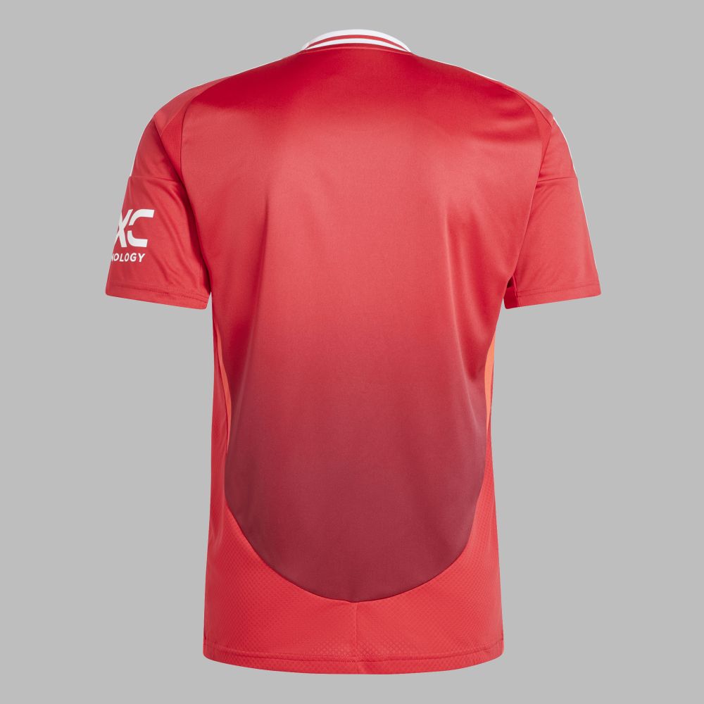 Camiseta adidas Hombre Local Manchester United 24/25 - Rojo