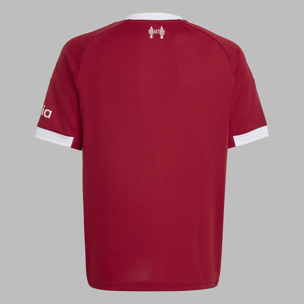 Camiseta adidas Kids Liverpool FC 25/26 Home - Rojo - Blanco