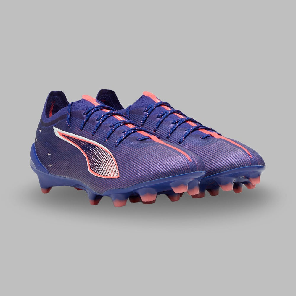 Guayos Puma Hombre de fútbol Ultra 5 Ultimate FG - Morado/Salmon