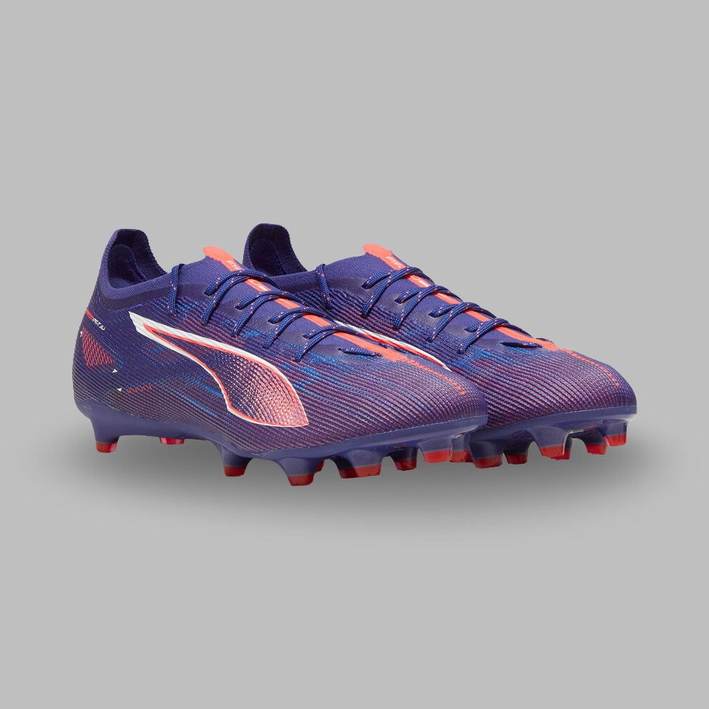 Guayos Puma Hombre Ultra 5 Pro FG/AG- Morado/Salmon