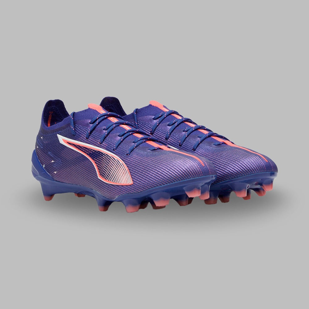 Guayos Puma Mujer Ultra 5 Ultimate FG- Morado-Salmon