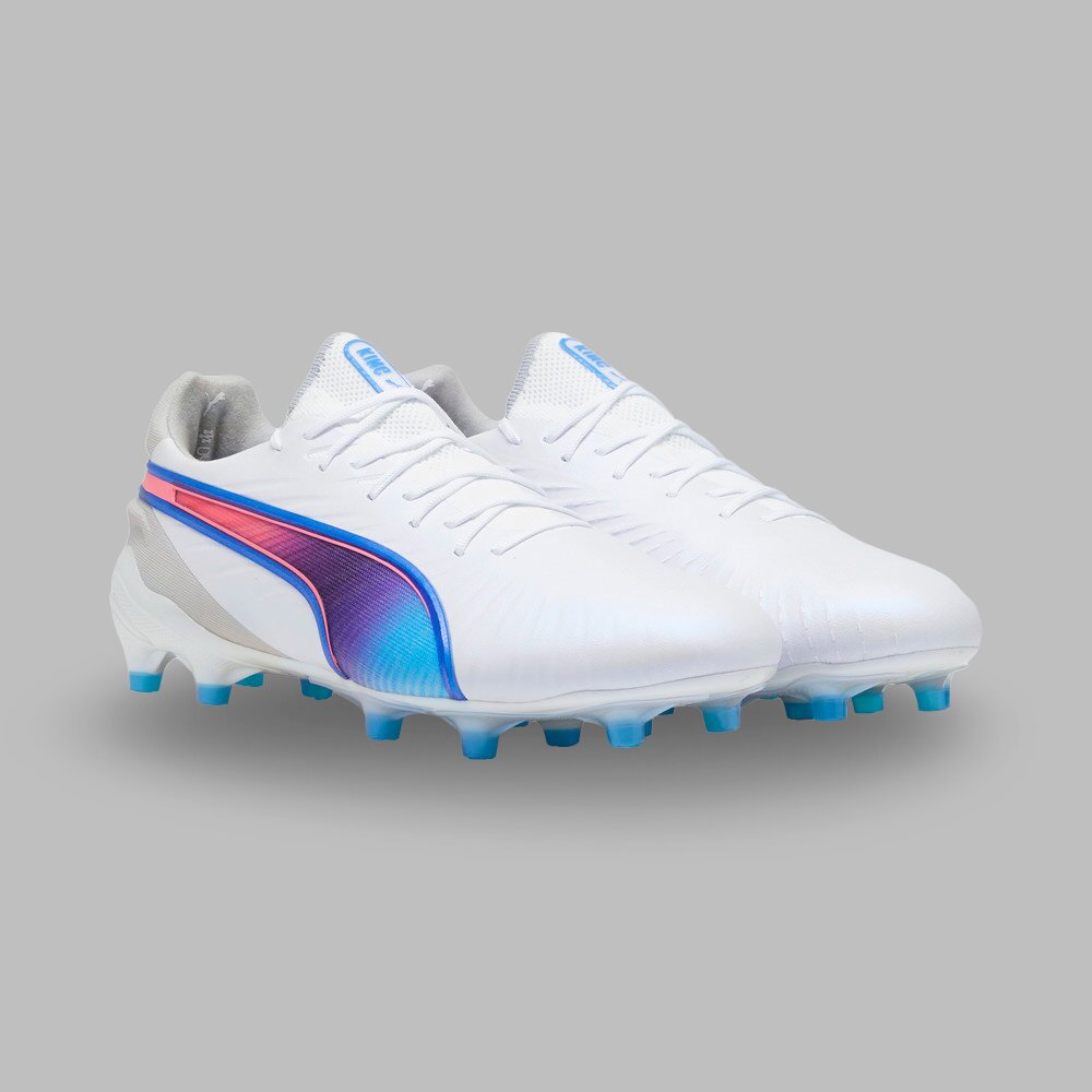 Guayos Puma Hombre King Ultimate FG/AG - Blanco
