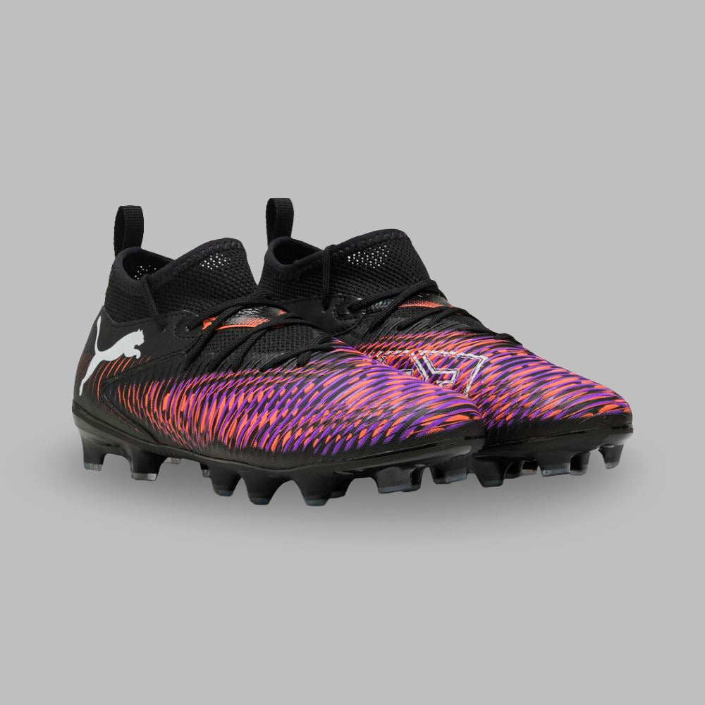 Guayos Puma Kids Future 8 Match FG/Ag Negro-Multicolor