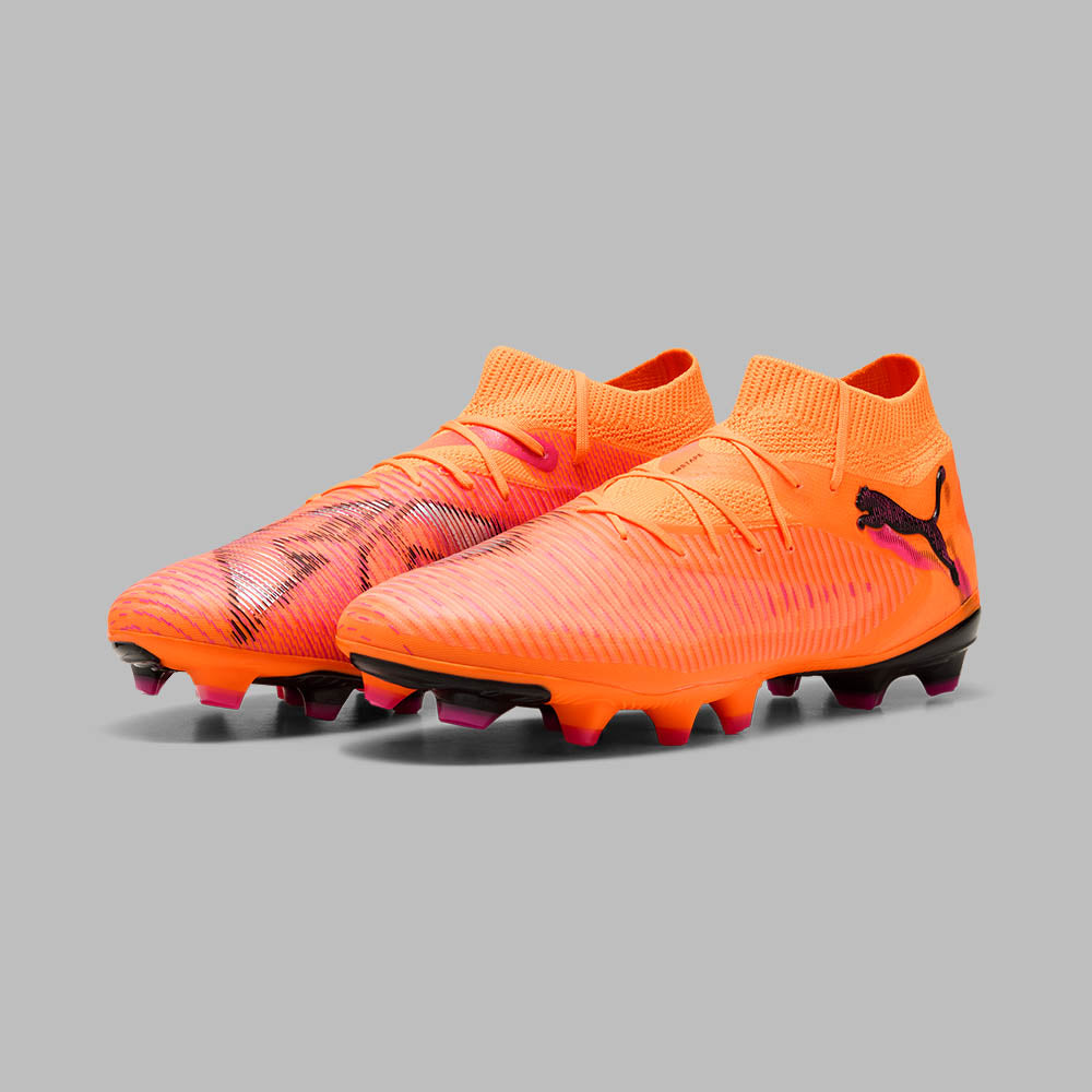 Guayos Puma Hombre Future 8 Pro FG/AG - Naranja - Fútbol | Terreno Firme y Césped Artificial