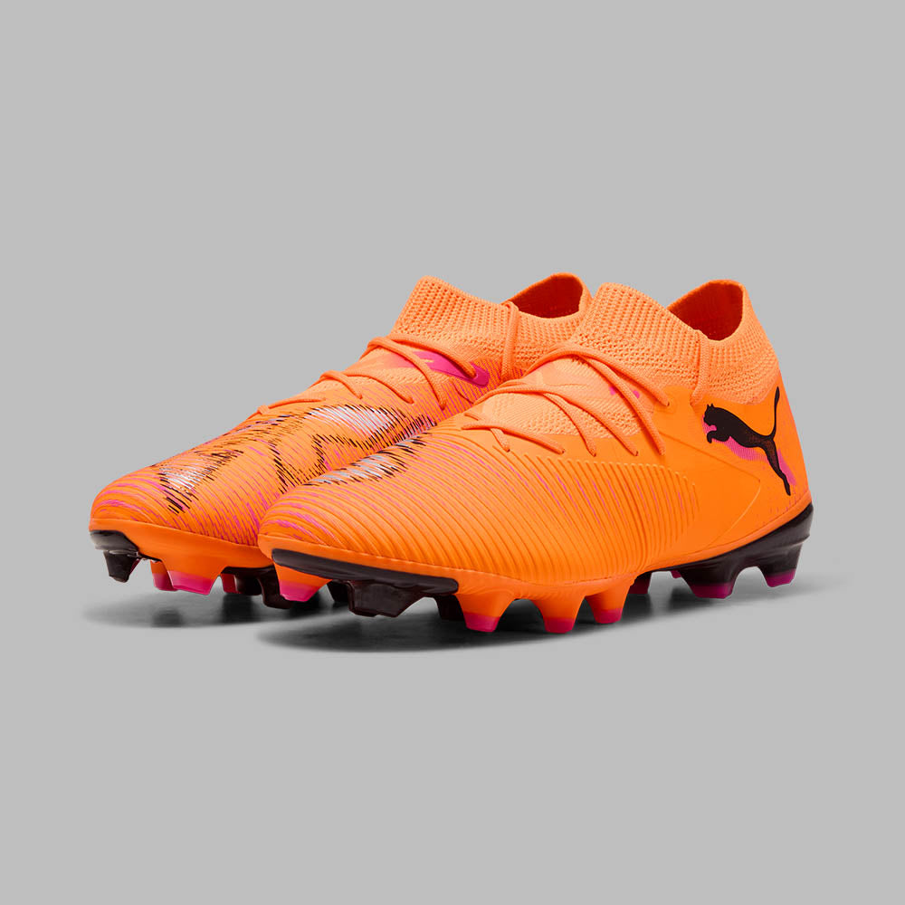 Guayos Puma Hombre Future 8 Match FG/AG - Naranja - Fútbol | Terreno Firme y Césped Artificial