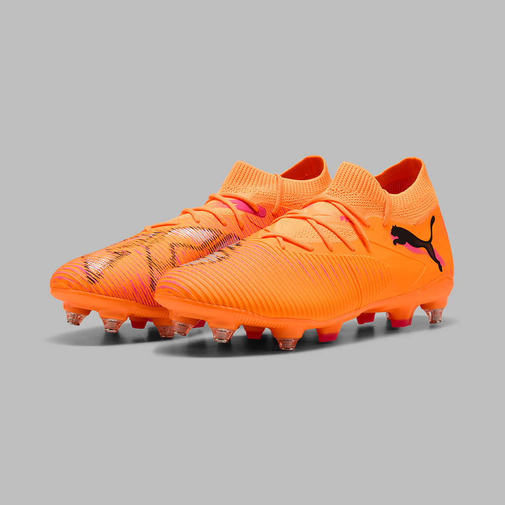 Guayos Puma Hombre Future 8 Match MxSG - Naranja - Fútbol | Terreno Blando