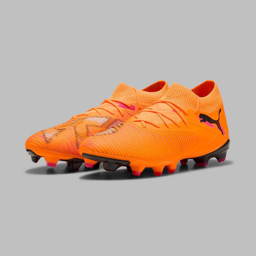 Guayos Puma Mujer Future 8 Match FG/AG - Naranja - Fútbol | Terreno Firme y Césped Artificial