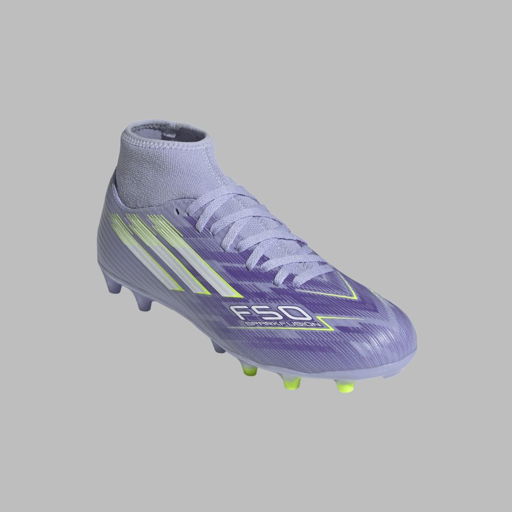 Guayos adidas Mujer F50 Sparkfusion Club FG/MG - Violeta
