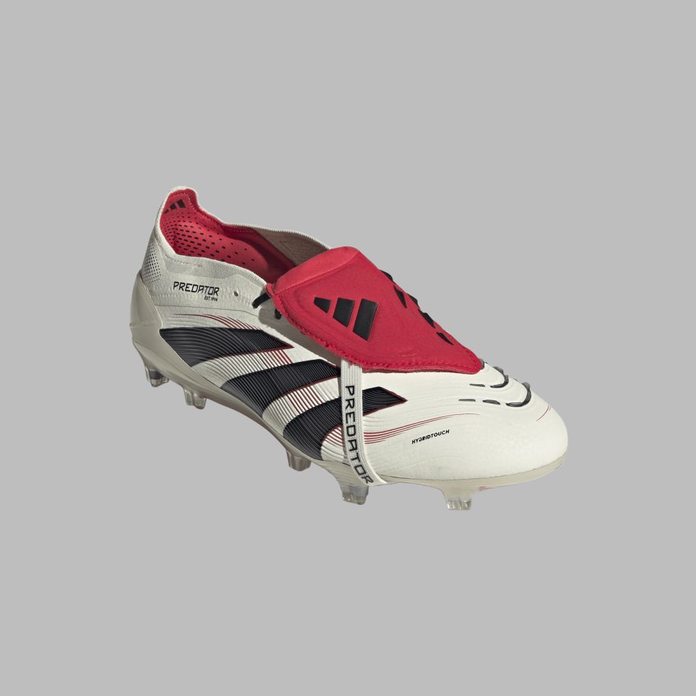 Guayos adidas Hombre Predator Elite Lengu Plegable FG - Blanco