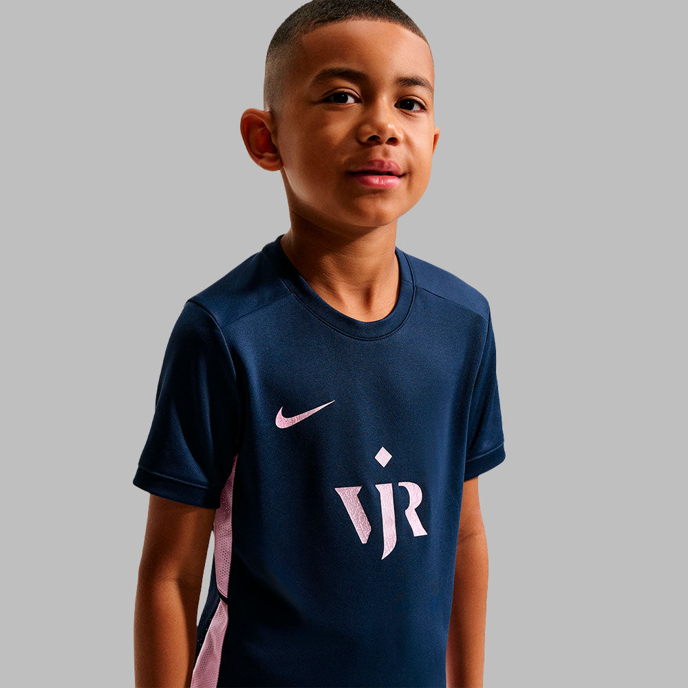 Camiseta Nike Kids Vinicius Jr - Azul