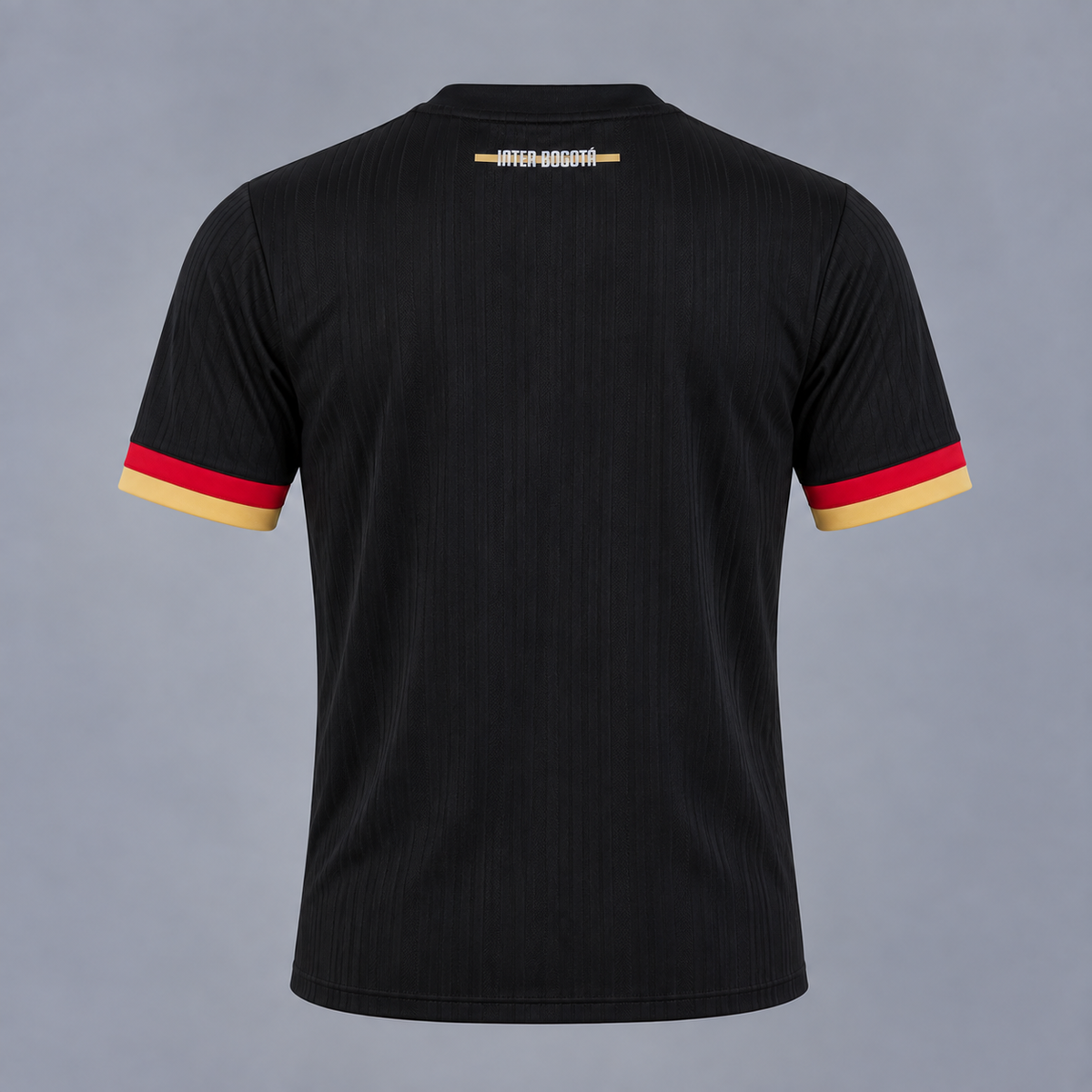 Camiseta Umbro Hombre Internacional De Bogotá Visitante - Negro - Fútbol | Uso Casual y Entrenamiento