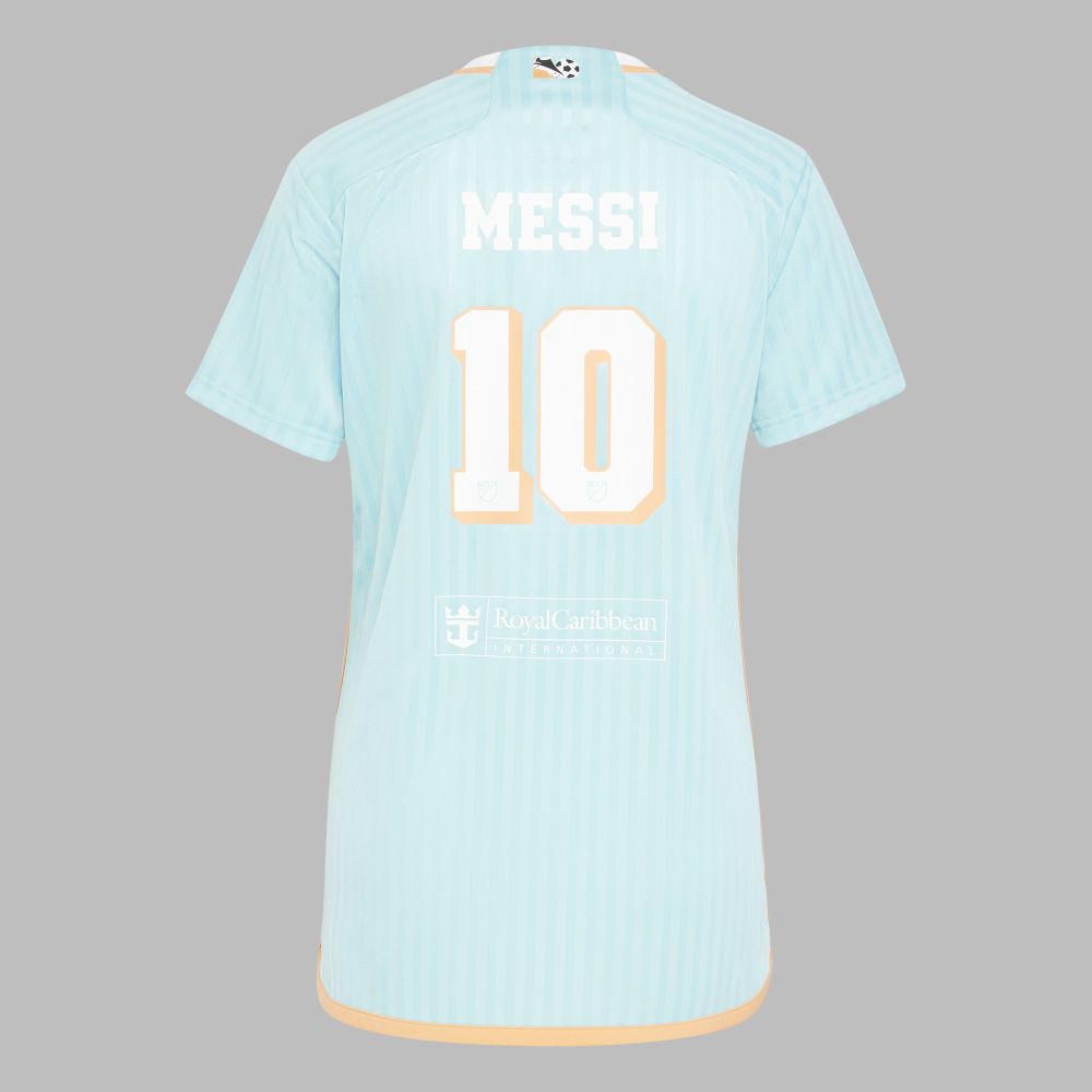 Camiseta adidas Mujer 3er Uniforme Messi Inter Miami - Azul