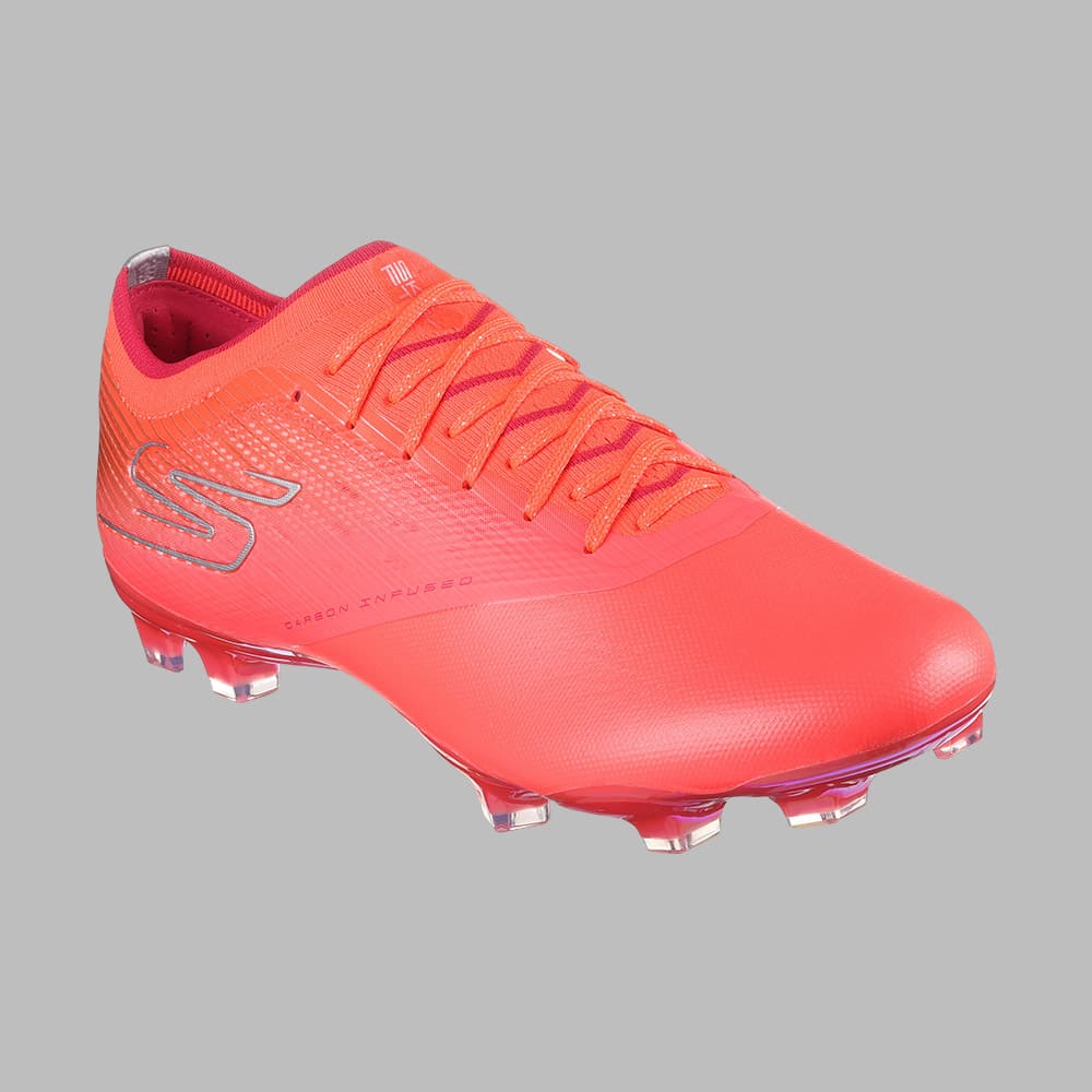 Guayos Skechers Hombre Razor Elite FG Fútbol | Naranja Terreno Firme