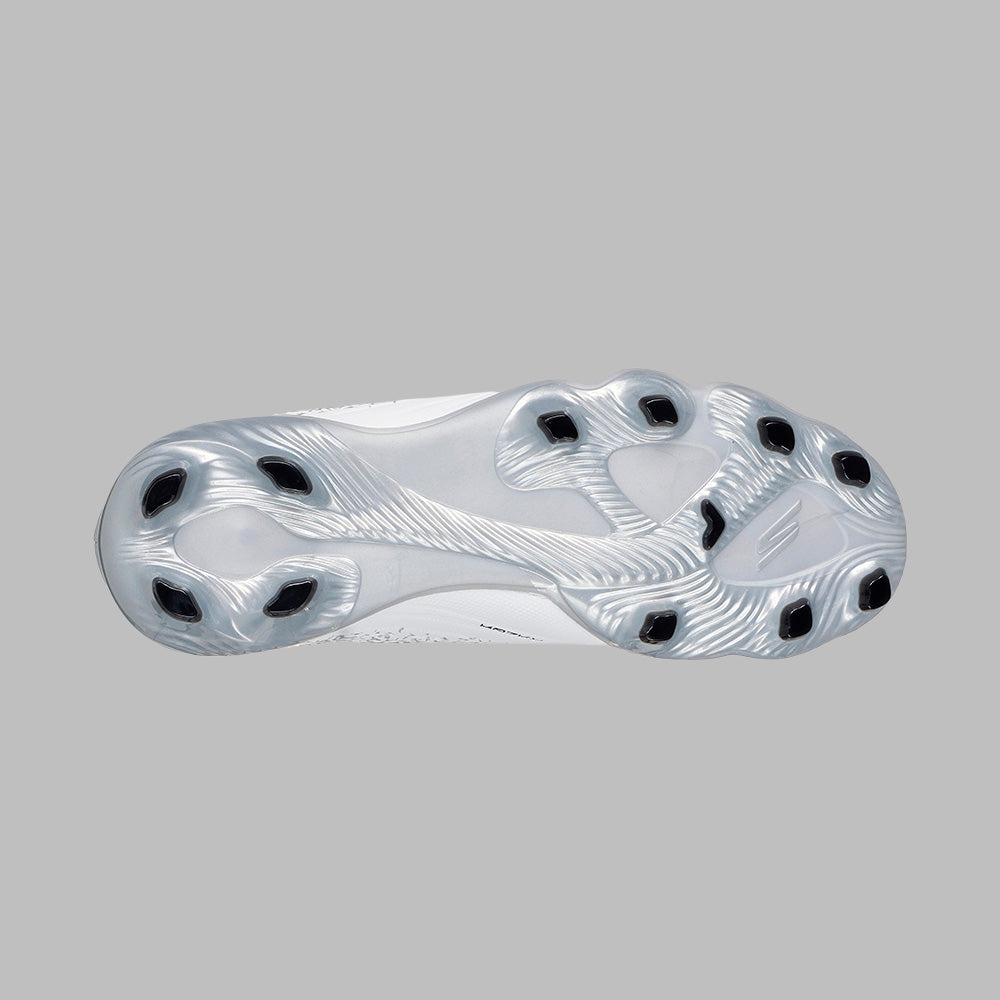 Guayos Skechers Niño Razor 1.5 Jr Youth FG - Blanco - Fútbol | Césped natural