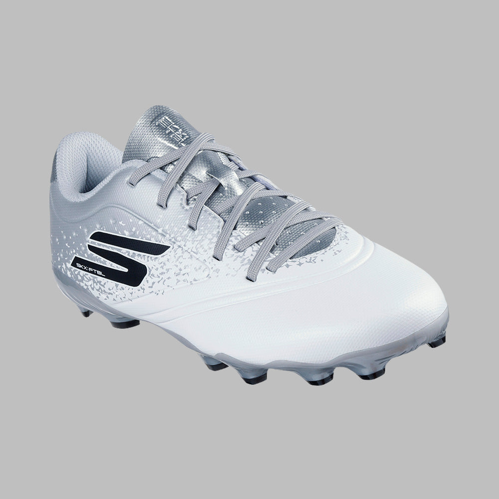 Guayos Kids Skechers Razor 1.5 Jr Youth FG - Blanco