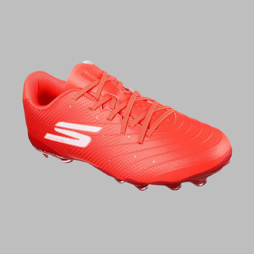 Guayos Skechers Kids HK Player Edition SKX 1.5 Jr Youth FG Fútbol | Naranja Terreno Firme