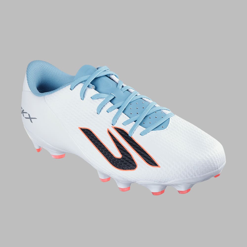 Guayos Skechers Hombre SKX 2 Academy FG Fútbol | Blanco Terreno Firme
