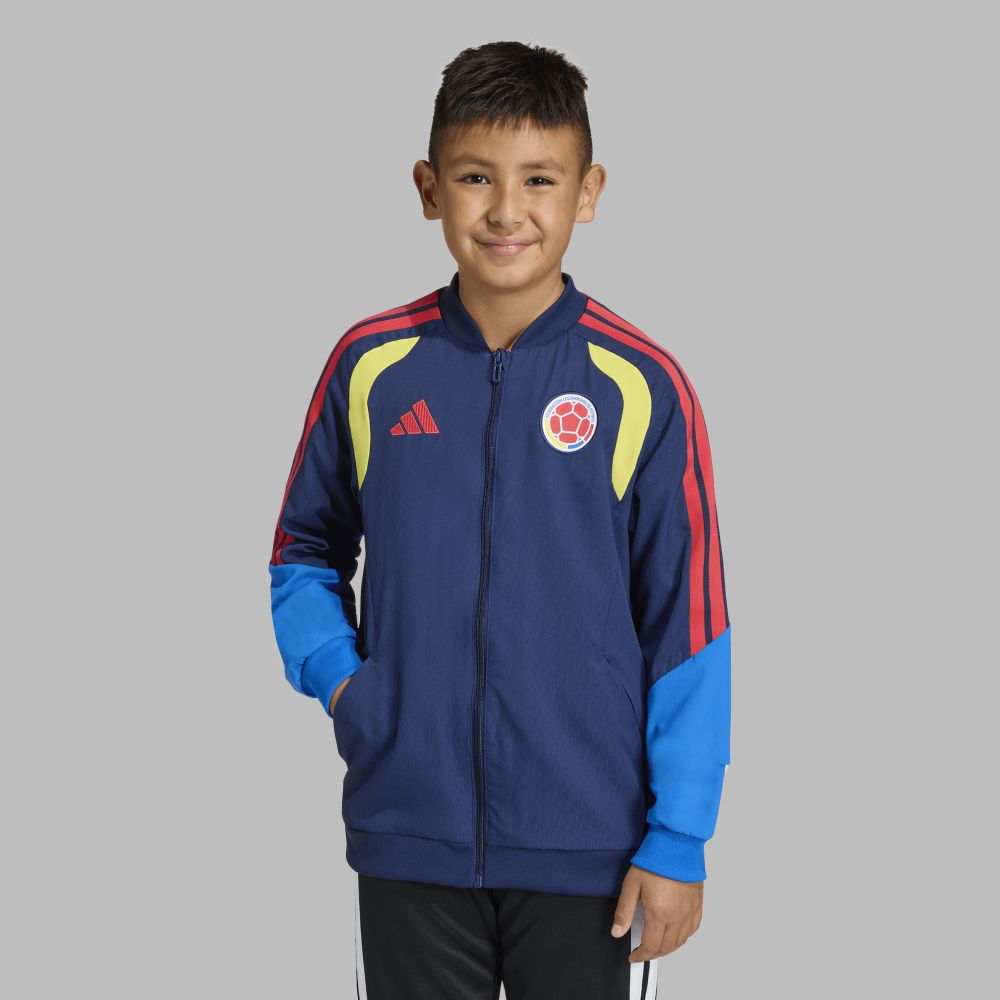 Chaqueta adidas Kids de presentación Tiro de Colombia 2026
