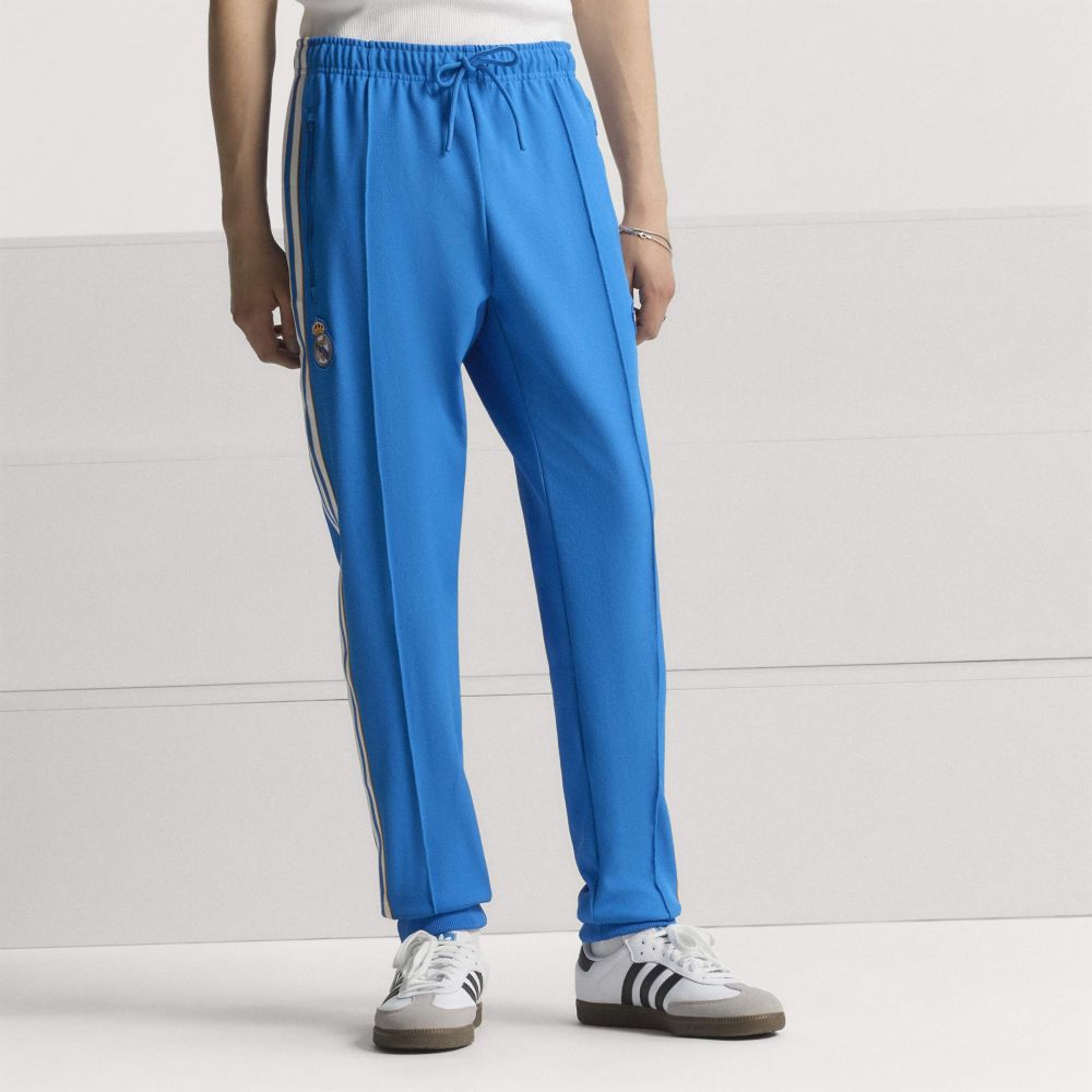 Pantalon adidas Hombre Real Madrid Terrace Icons - Azul