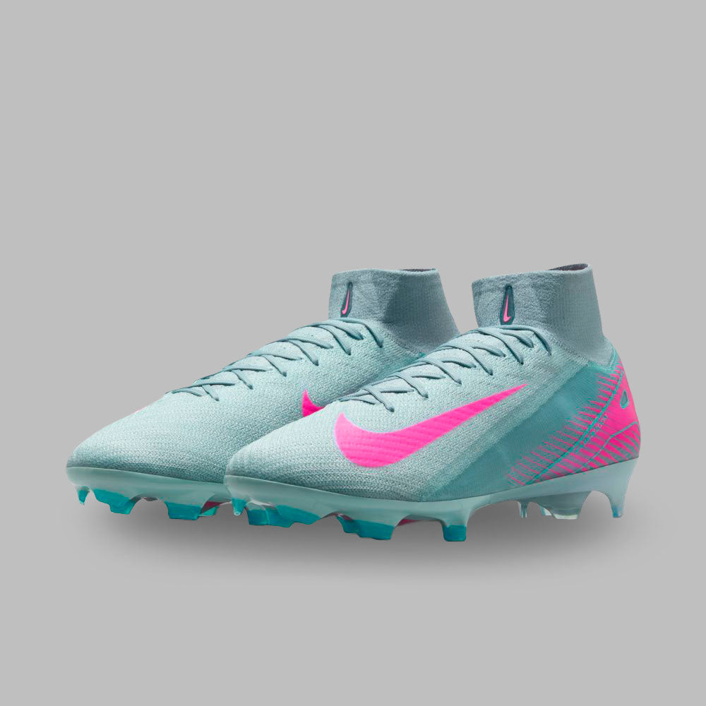 Guayos Nike Hombre Zm Superfly 10 Elite FG -Azul-Rosado
