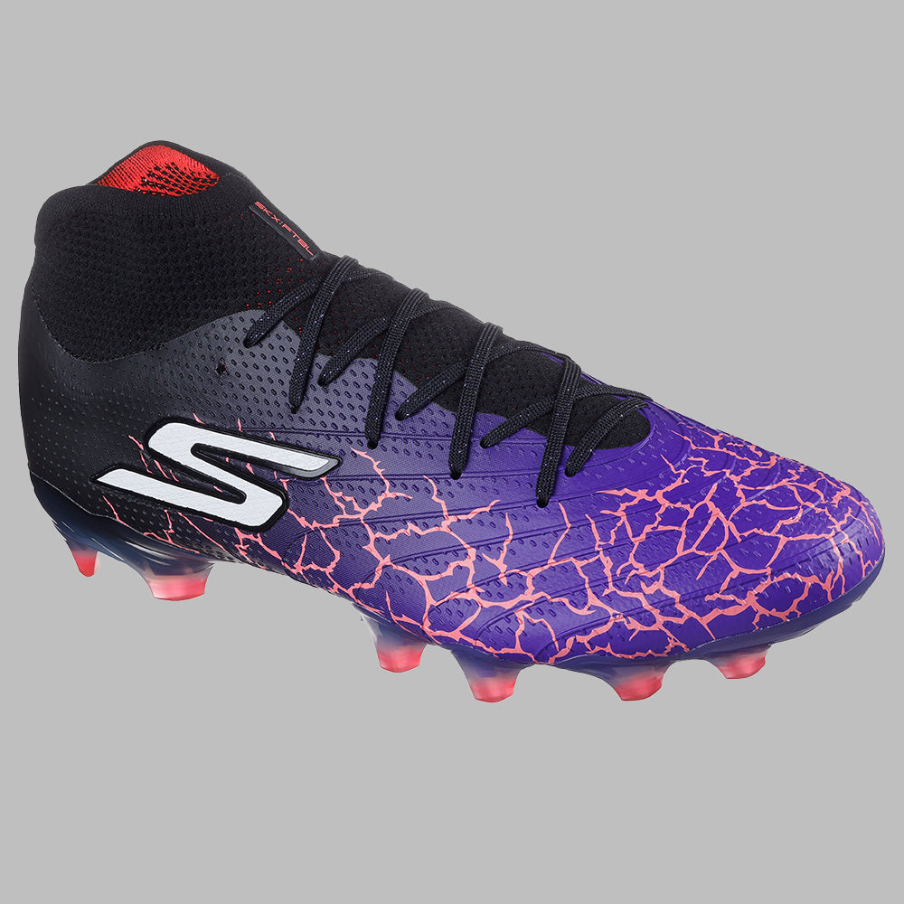 Guayos Skechers Hombre Skx 1.5 High Elite FG - Negro/Morado