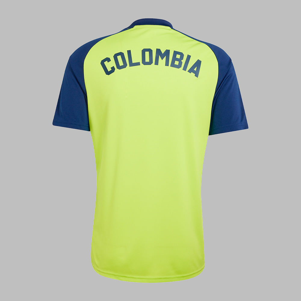 Camiseta adidas Hombre Visitante Prepartido Selección Colombia 26 - Amarillo