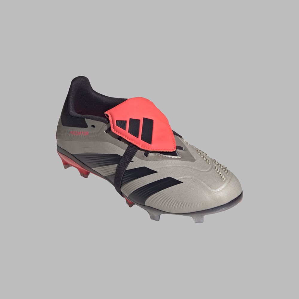 Guayos adidas Predator Elite lengu plegable FG Kids-Gris