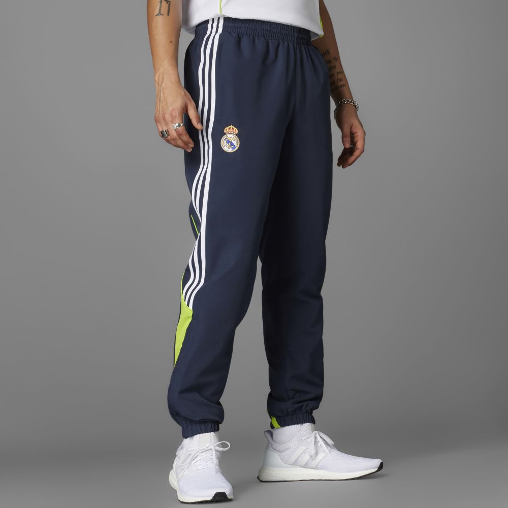 Pantalón adidas Hombre chándal UBP Real Madrid-Azul-Blanco