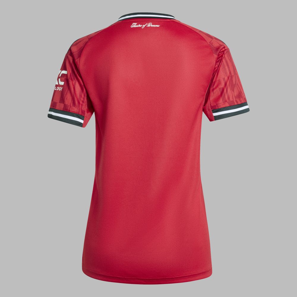 Camiseta adidas Mujer Local Manchester United 25/26 - Rojo