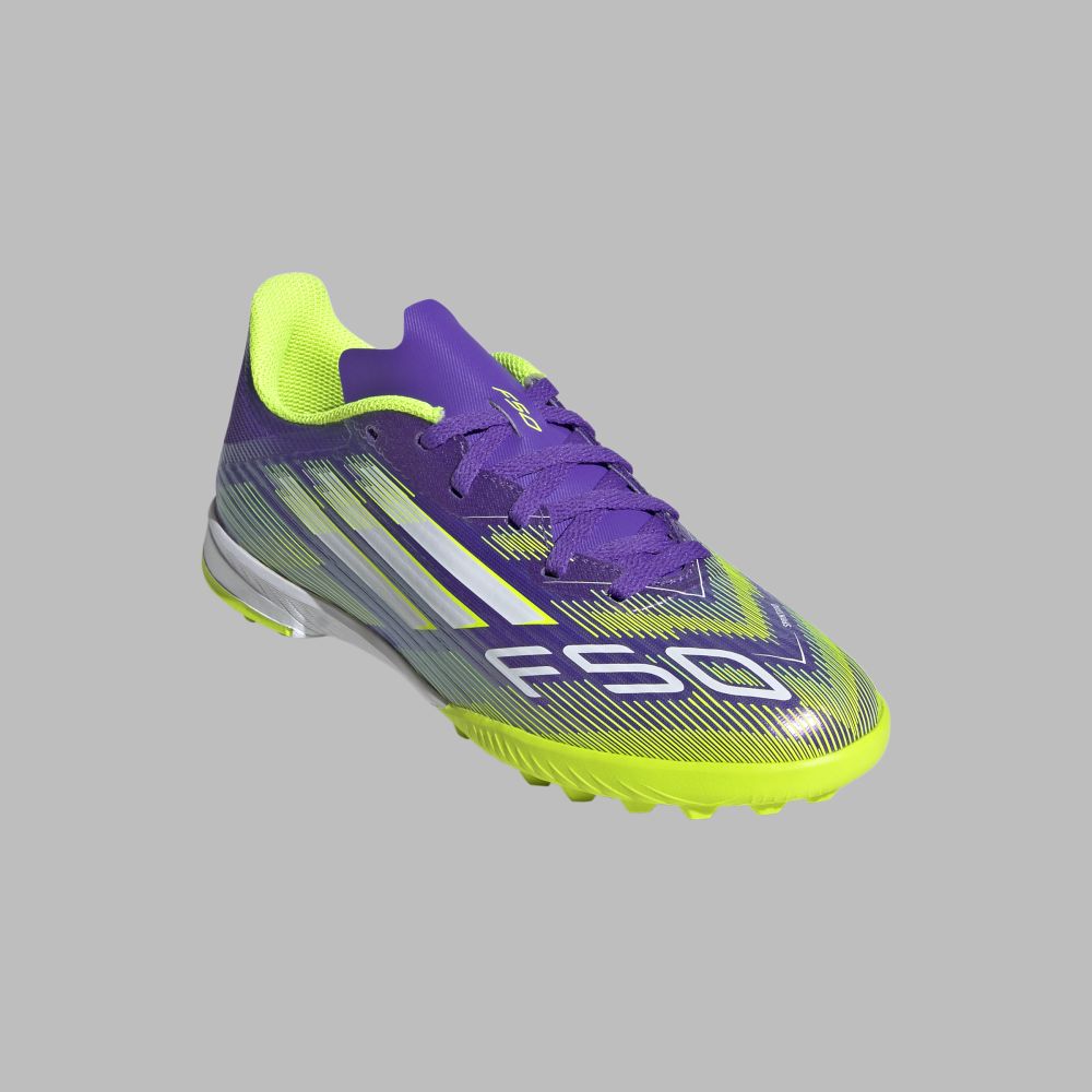 Torretin adidas Kids League TF- Morado-Verde