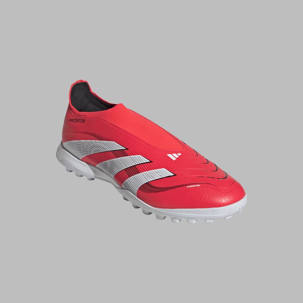 Torretin adidas Hombre Predator League Laceless Turf TF -Rojo