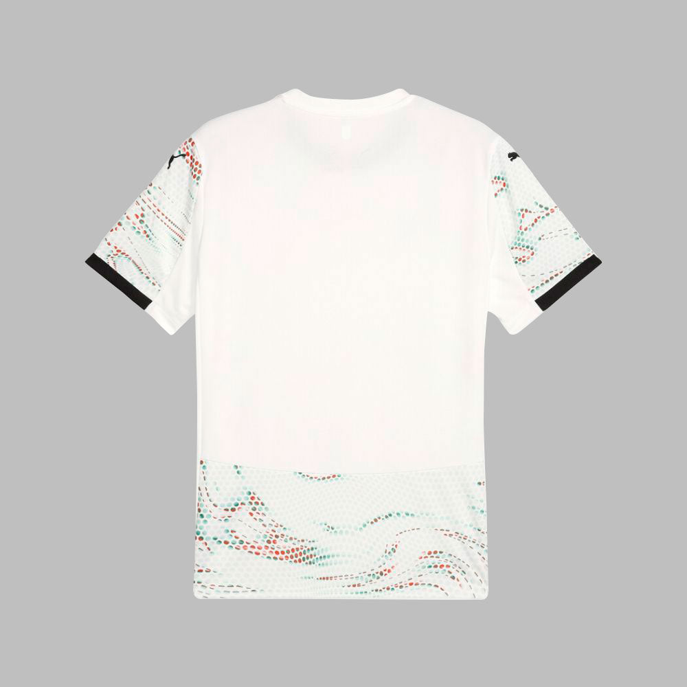 Camiseta Puma Hombre 2da de Portugal 2025 Blanco-Multicolor