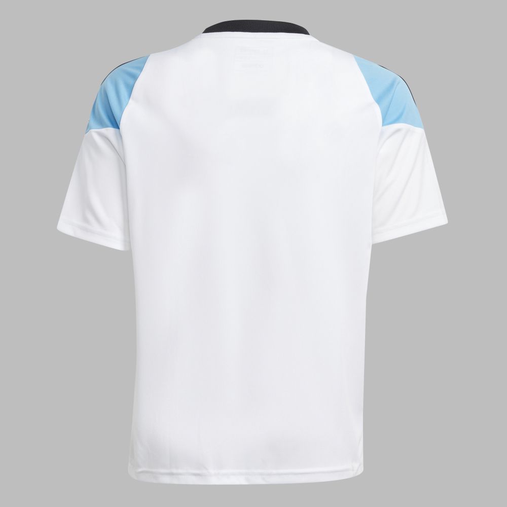 Camiseta adidas Kids Entrenamiento Messi - Azul-Blanco