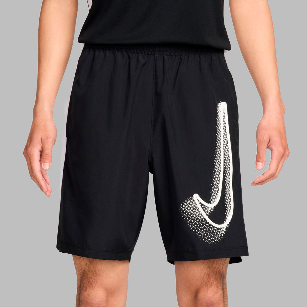 Pantaloneta Nike Hombre Academy23 Wp Gx Hbr - Negro-Blanco