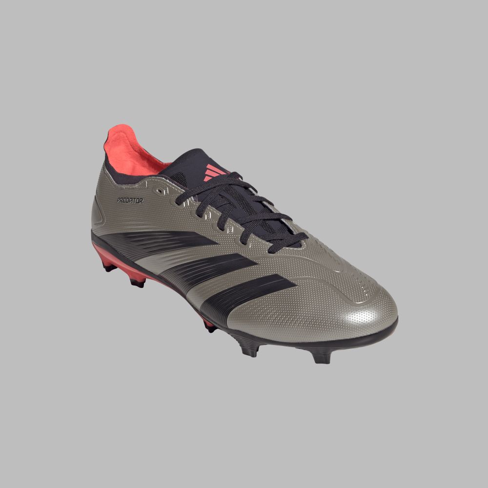 Guayos adidas Hombre Predator League FG - Gris-Negro