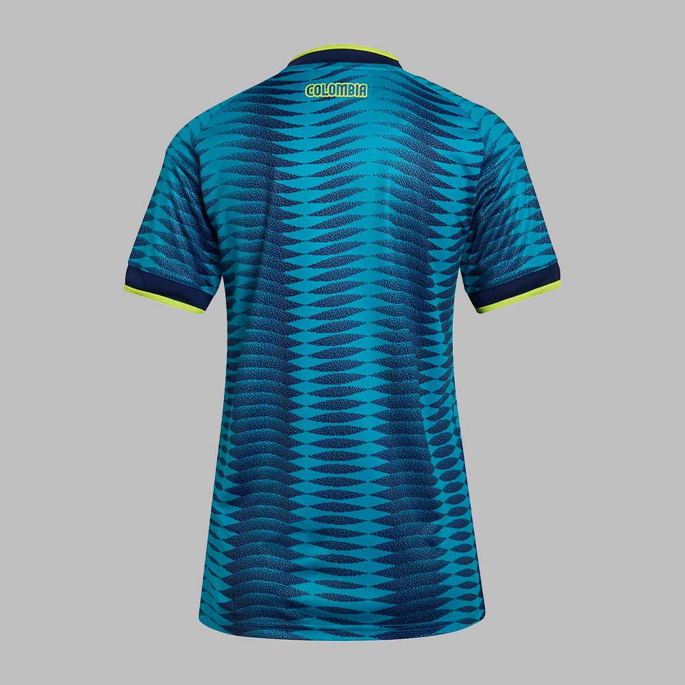 Camiseta adidas Mujer Visitante Selección Colombia 26 - Azul