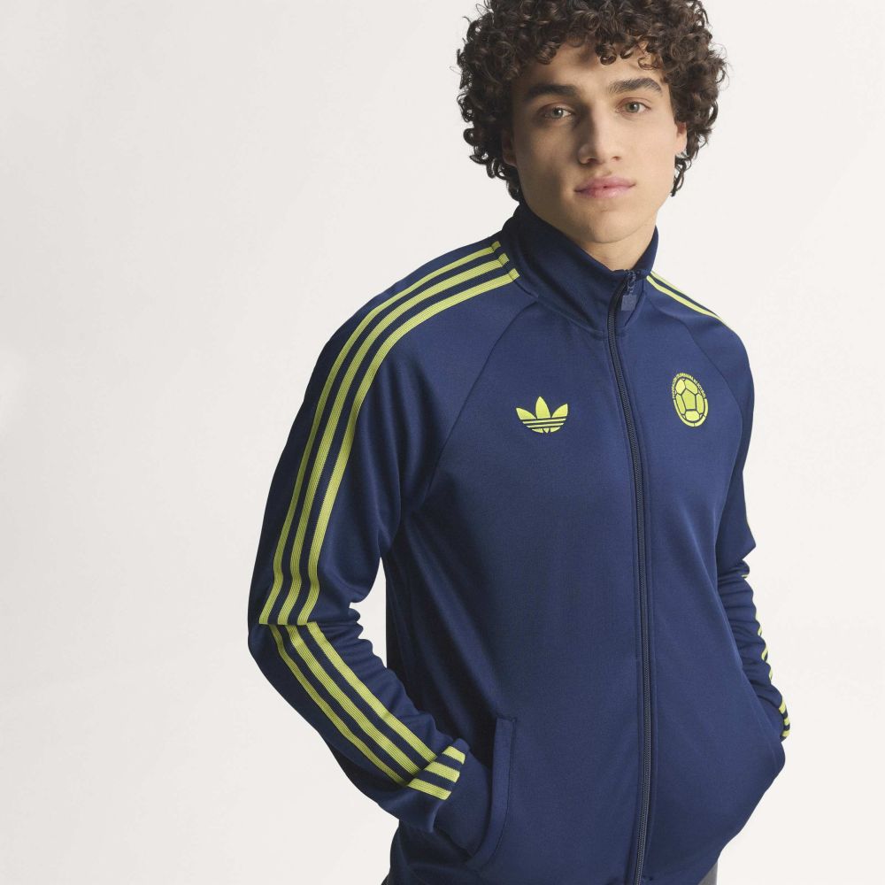 Chaqueta adidas Hombre deportiva Colombia Originals - Azul