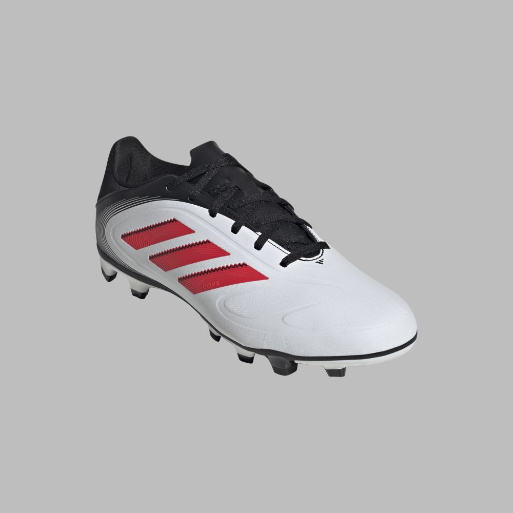 Guayos adidas Hombre Copa Pure III Club FG/MG-Blanco-Negro