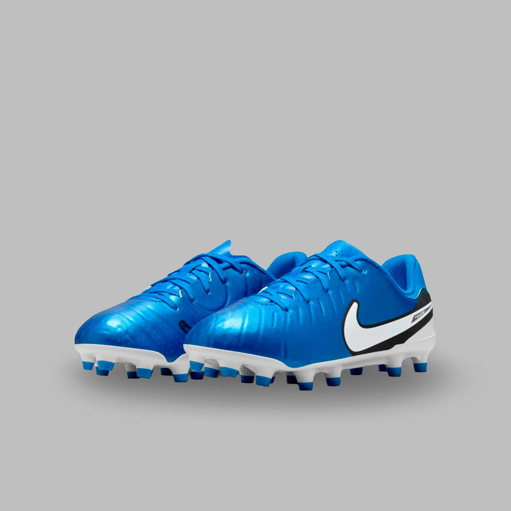 Guayos Nike Kids Jr Legend 10 Academy FG/MG - Azul-Blanco