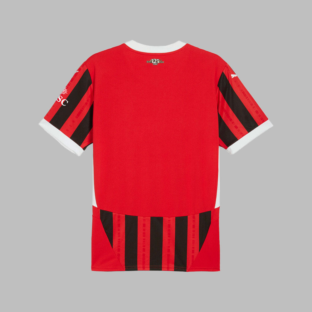 Camiseta Puma Hombre Ac Milan Home 24/25- Rojo-Negro