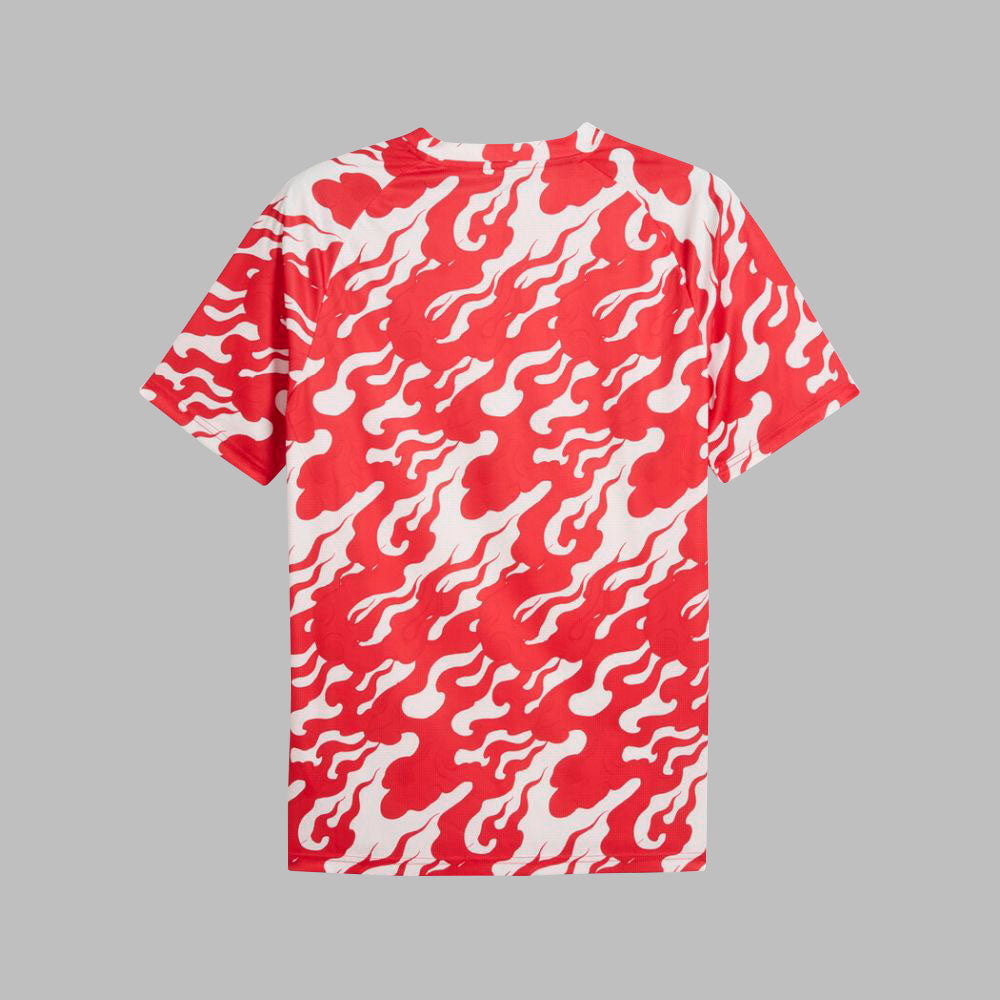 Camiseta Puma Hombre Prepartido Ac Milan -Roja