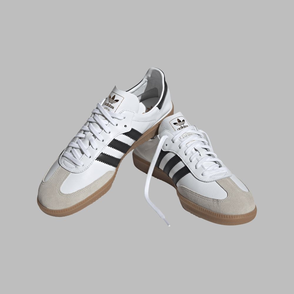 Tenis adidas Hombre Samba Decon - Blanco-Negro