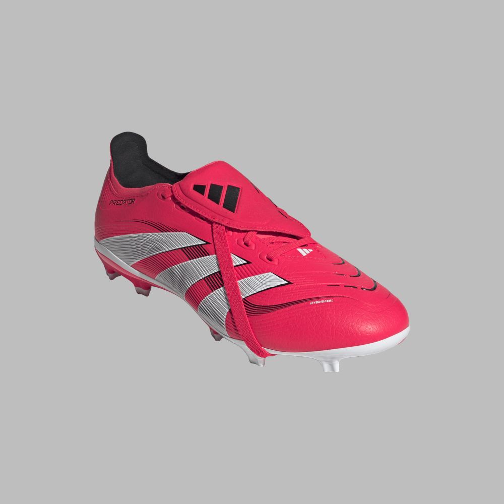 Guayos adidas Hombre Predator League FG/MG -Rojo-Blanco