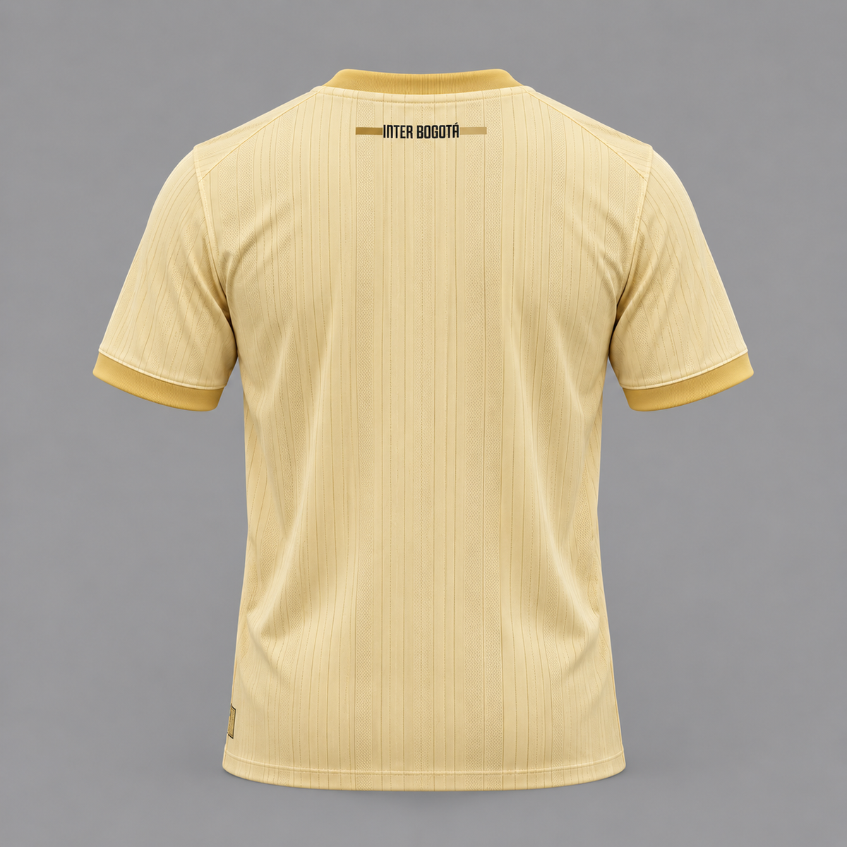 Camiseta Umbro Hombre Internacional De Bogotá Tercera - Dorado - Fútbol | Uso Casual y Entrenamiento