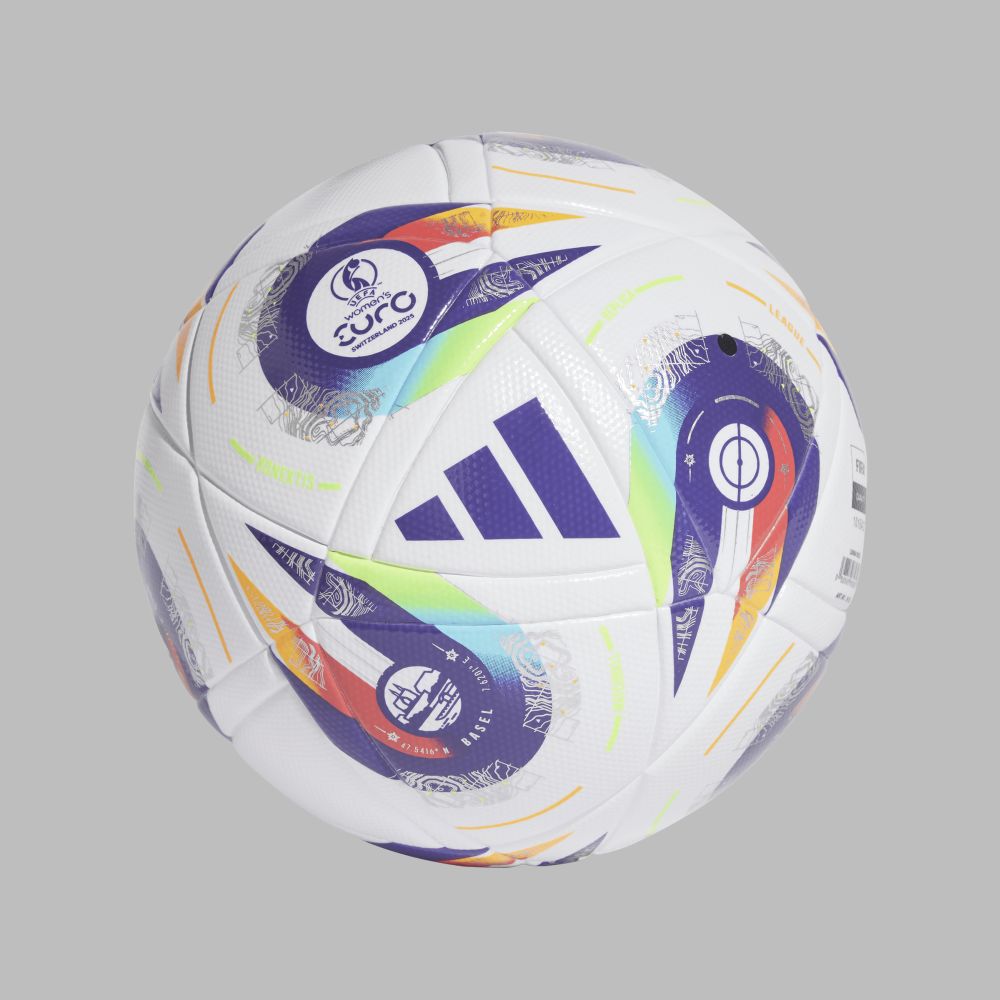 Balon adidas Konektis EM2025 League - Blanco-Multicolor