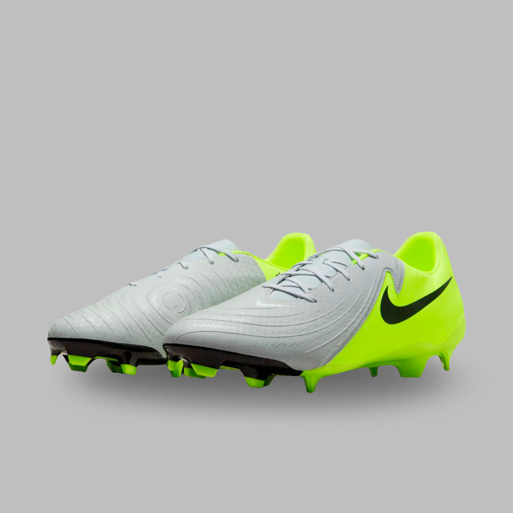 Guayos Nike Hombre Phantom Gx II Academy FG/MG - Plateado-Amarillo