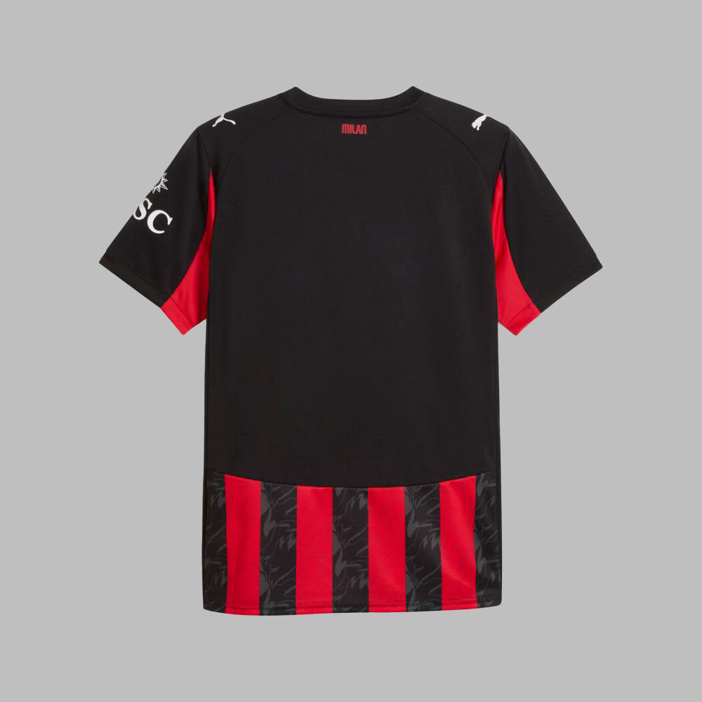 Camiseta Puma Hombre local del AC Milan 25/26 - Rojo-Negro